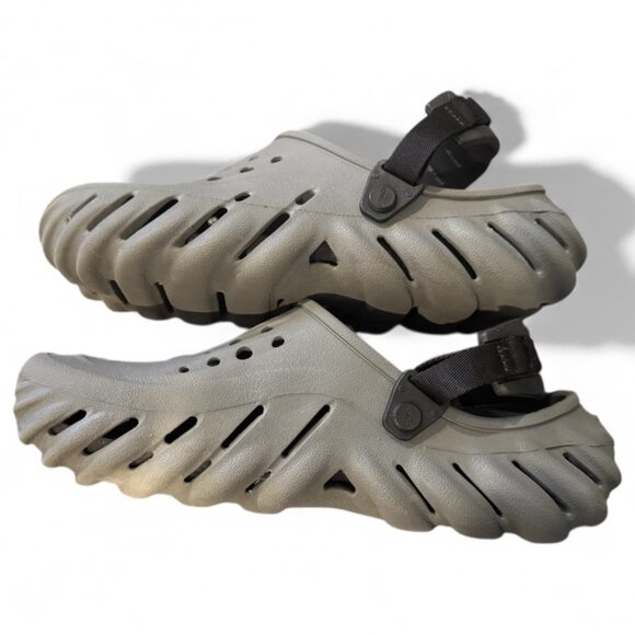 Crocs Echo Clog – Gray – Men’s Size 10 Women's 12 – Excellent Condition - Picture 4 of 7